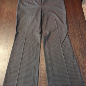 Grey Pinstripe Pants